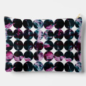 Grunge Kreise. Zubehörtasche (Rückseite)