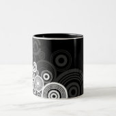 Grunge kreist Tasse ein (Mittel)