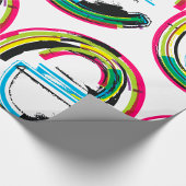 Grunge Letter E Geschenkpapier