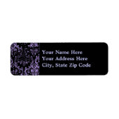 Grunge Lila Damask (Vorne)