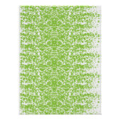 Grunge Lime Green Pattern - Sommer Abstrakte Dekor Poster (Vorderseite)
