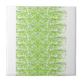 Grunge Lime Green Pattern - Summer Abstract Decor Fliese (Vorderseite)