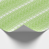 Grunge Lime Green Pattern - Summer Abstract Decor Geschenkpapier (Ecke)