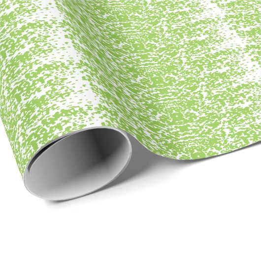 Grunge Lime Green Pattern - Summer Abstract Decor Geschenkpapier (Rolleneckpunkt)