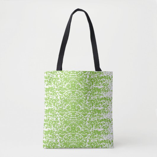 Grunge Lime Green Pattern - Summer Abstract Decor Tasche (Vorderseite)