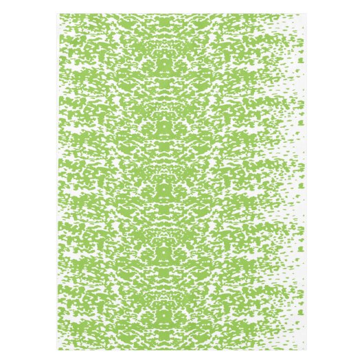 Grunge Lime Green Pattern - Summer Abstract Decor Tischdecke (Vorderseite)