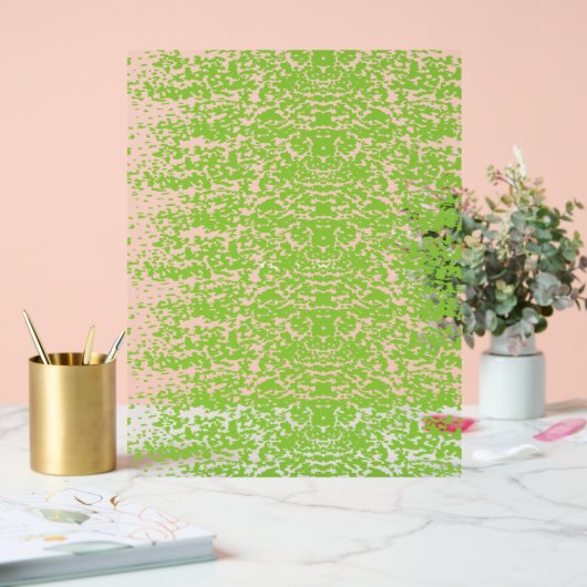 Grunge Lime Green Texture Acrylschild (Hochzeit)