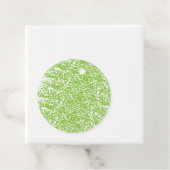 Grunge Lime Green Texture Geschenkanhänger (Beispiel)