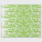 Grunge Lime Green Texture Geschenkpapier (Flach)