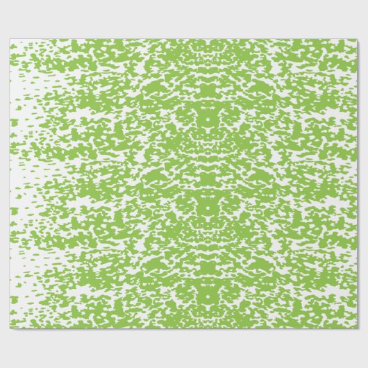 Grunge Lime Green Texture Geschenkpapier (Flach)