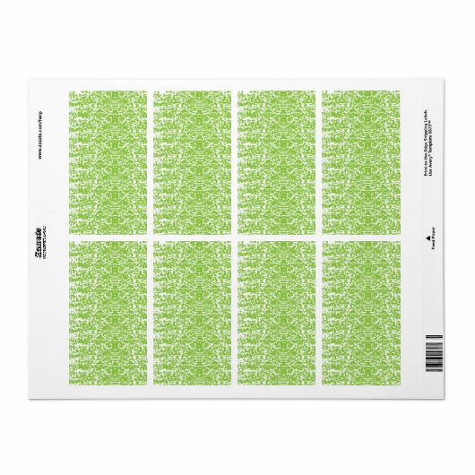 Grunge Limettengrün-Textur (Vorne)