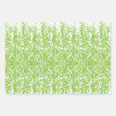 Grunge Limettengrün-Textur Geschenkpapier Set (Vorderseite 2)