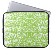Grunge Limettengrün-Textur Laptopschutzhülle (Vorderseite)