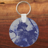 Grunge Lion King Schlüsselanhänger (Vorderseite)