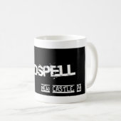 Grunge-Logo-Tasse Kaffeetasse (VorderseiteRechts)