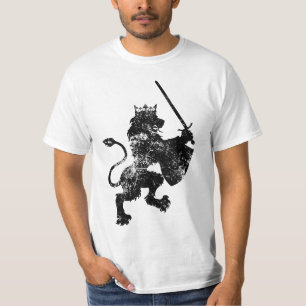 Grunge-Löwe-König Value T-Shirt