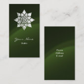 Grunge Mandala Visitenkarte (Vorne/Hinten)