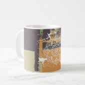 Grunge Mandalases Tasse (Vorderseite Links)