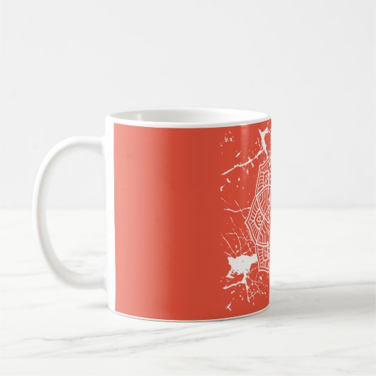 Grunge Mandalases Tasse (Links)