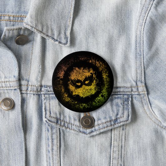 Grunge Mardi Gras Button (Beispiel)