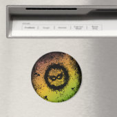 Grunge Mardi Gras Magnet (In Situ (Geschirrspüler))