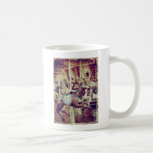 Grunge Merry-Go-Round-Goat Kaffeetasse