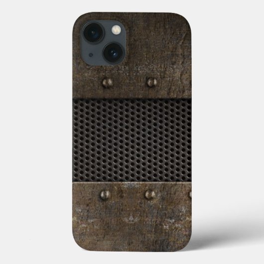 Grunge metal background Case-Mate iPhone hülle (Rückseite)