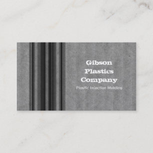 Grunge Metal Business Card, grau Visitenkarte