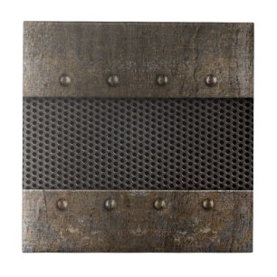 Grunge-Metal-Hintergrund Fliese
