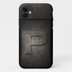 Grunge Metal Monogram Handyhülle Case-Mate iPhone Hülle