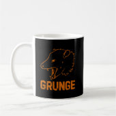 Grunge mit Opossum Kaffeetasse (Links)