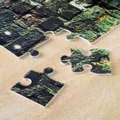 Grunge Modern Space Astronaut Street Art Puzzle (Seite)