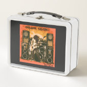 Grunge Music Seattle 1991 Metall Brotdose (Vorderseite)