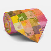 Grunge Musical Notes | Music Threading Art Krawatte (Gerollt)