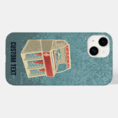Grunge-Musikbox Case-Mate iPhone Hülle (Rückseite (Horizontal))