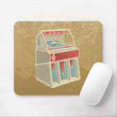 Grunge-Musikbox Mousepad (Mit Mouse)