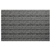 Grunge-Musiknoten Stoff (Fat Quarter (45,7 x 55,9 cm))