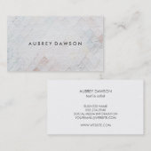 Grunge-Muster Visitenkarte (Vorne/Hinten)