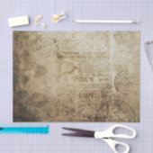 Grunge Newspapier Seidenpapier (Handwerk)