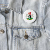 Grunge Nigeria-Wappen Button (Beispiel)