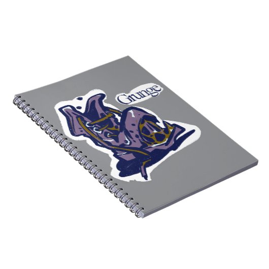 Grunge Notizblock (Rechte Seite)