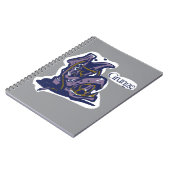 Grunge Notizblock (Linke Seite)