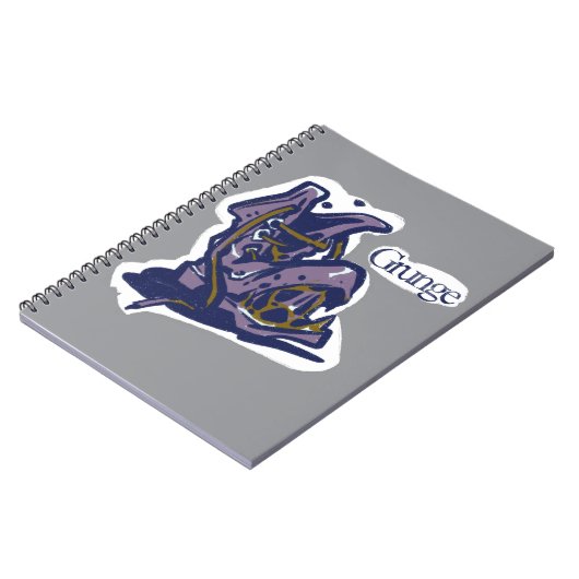 Grunge Notizblock (Linke Seite)