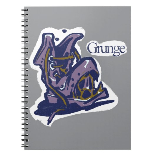 Grunge Notizblock (Vorderseite)