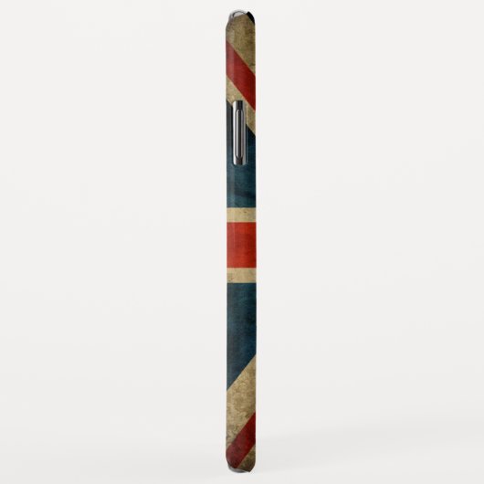Grunge Old UK Flag - Great Britain Union Jack Case-Mate iPhone Hülle (Hinten/Rechts)