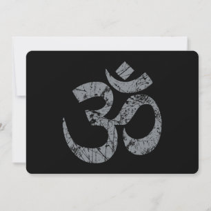 Grunge OM Symbol Spiritualität Yoga