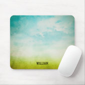 Grunge Paint Mouse Pad mit Individuelle Name Mousepad (Mit Mouse)