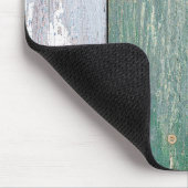 Grunge Paint on Wood Mouse Pad Mousepad (Ecke)