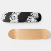 Grunge Paint Spritzer Skateboard (Horizontal)