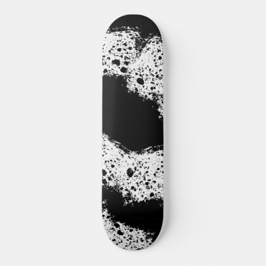 Grunge Paint Spritzer Skateboard (Vorderseite)
